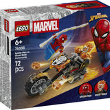 Lego Marvel Örümcek Adam, Ghost Rider Motosikletine Karşı 76335