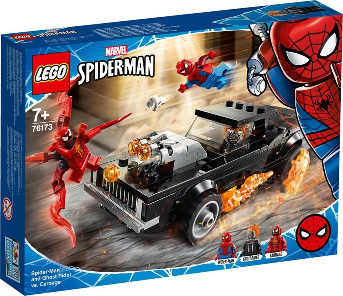 Lego Marvel Örümcek Adam: Örümcek Adam ile Ghost Rider Carnagea Karşı 76173 | Toysall