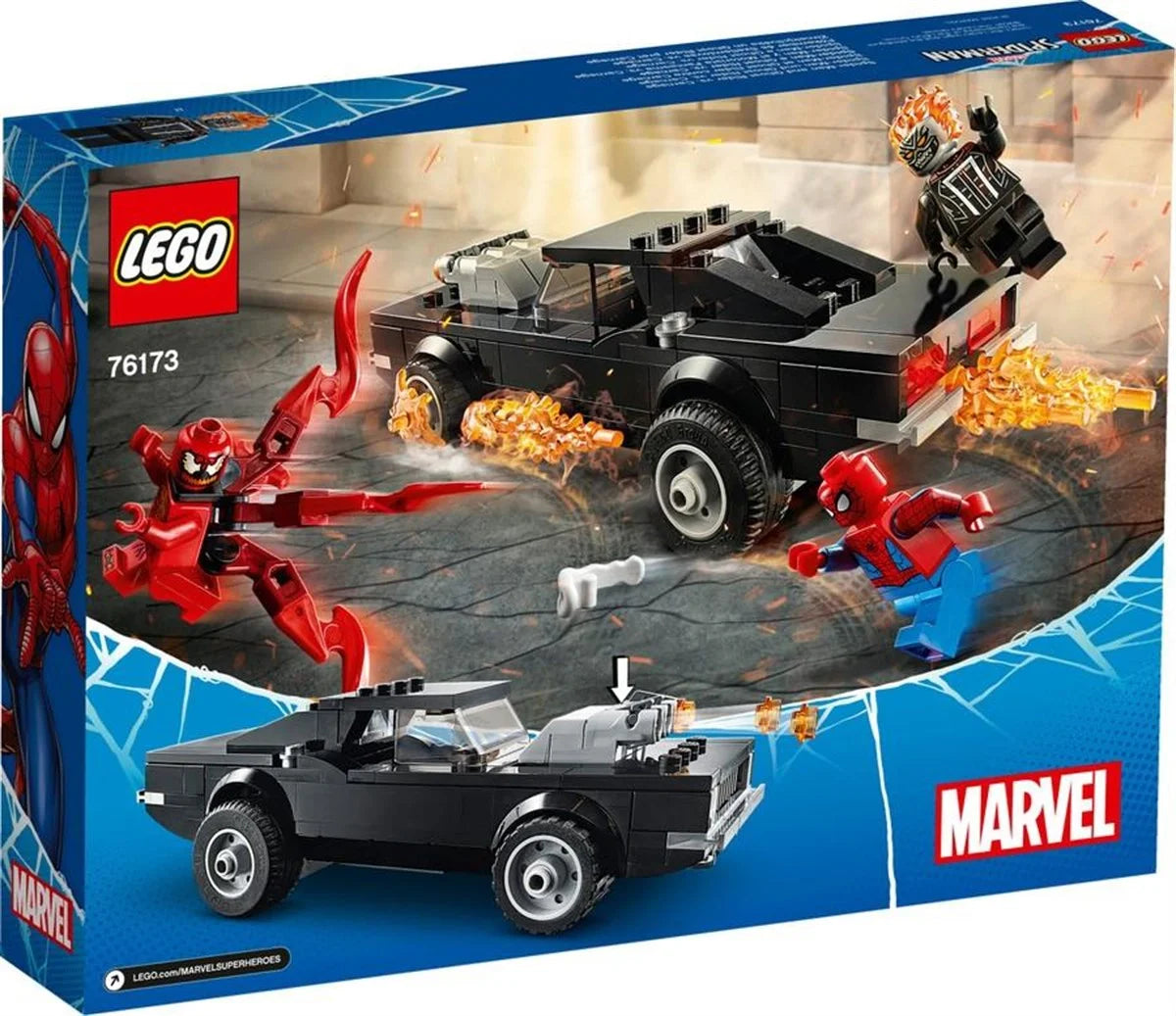 Lego Marvel Örümcek Adam: Örümcek Adam ile Ghost Rider Carnagea Karşı 76173 | Toysall