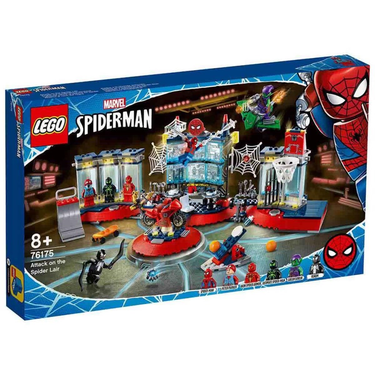 Lego Marvel Örümcek Adam Örümcek Yuvasına Saldırı 76175 | Toysall