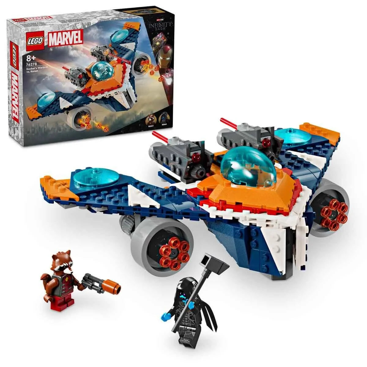 Lego Marvel Rocket'in Warbird Aracı Ronan'a Karşı 76278 | Toysall