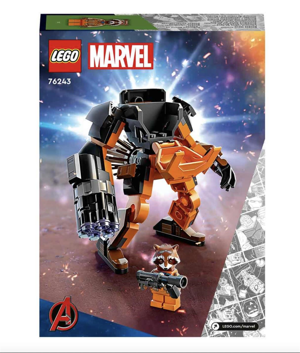 Lego Marvel Rocket Robot Zırhı 76243 | Toysall