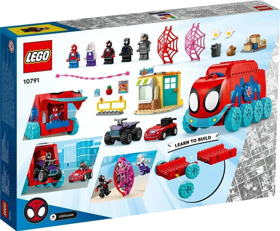 Lego Marvel Spidey Ekibinin Mobil Karargahı 10791 | Toysall