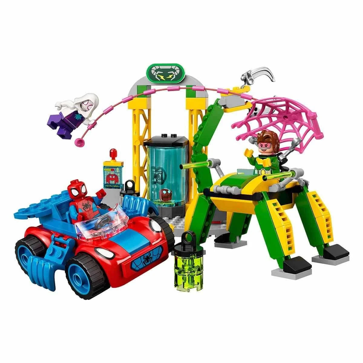 Lego Marvel Spidey ve Arkadaşları Oktopusun Laboratuvarında 10783 | Toysall