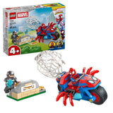 Lego Marvel Spidey ve İnanılmaz Arkadaşları  Motosikletli Spidey Rhinoya Karşı 11206