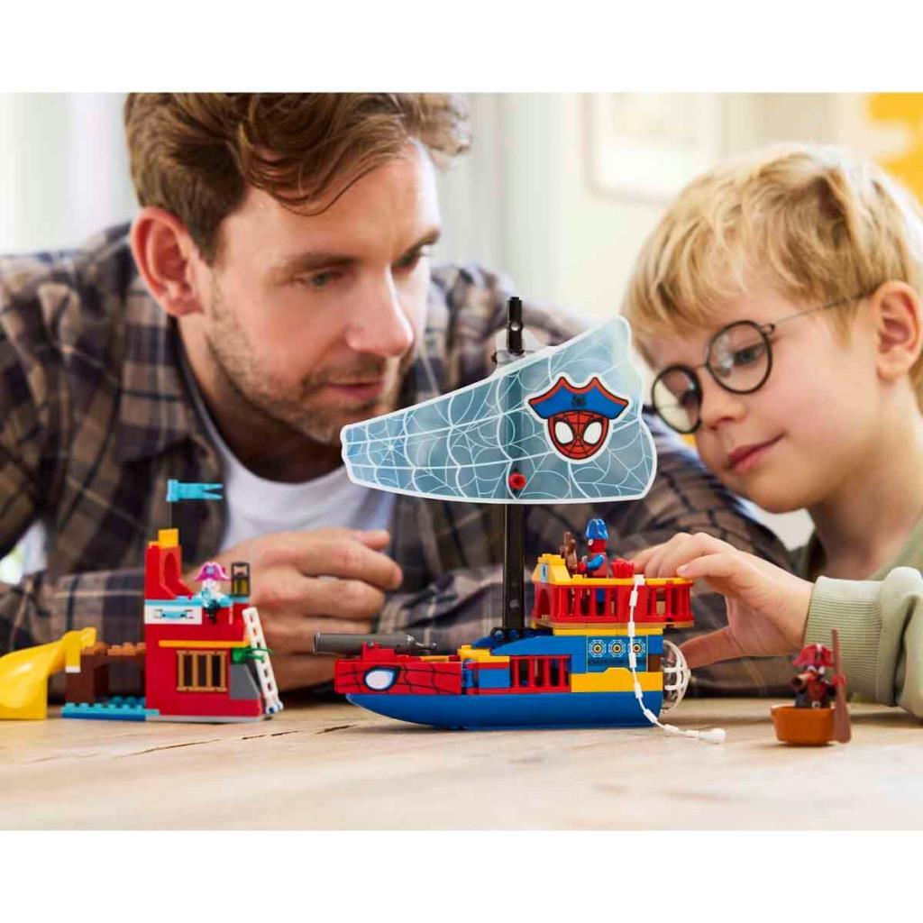 Lego Marvel Spidey ve İnanılmaz Arkadaşları Spidey Takımı Korsan