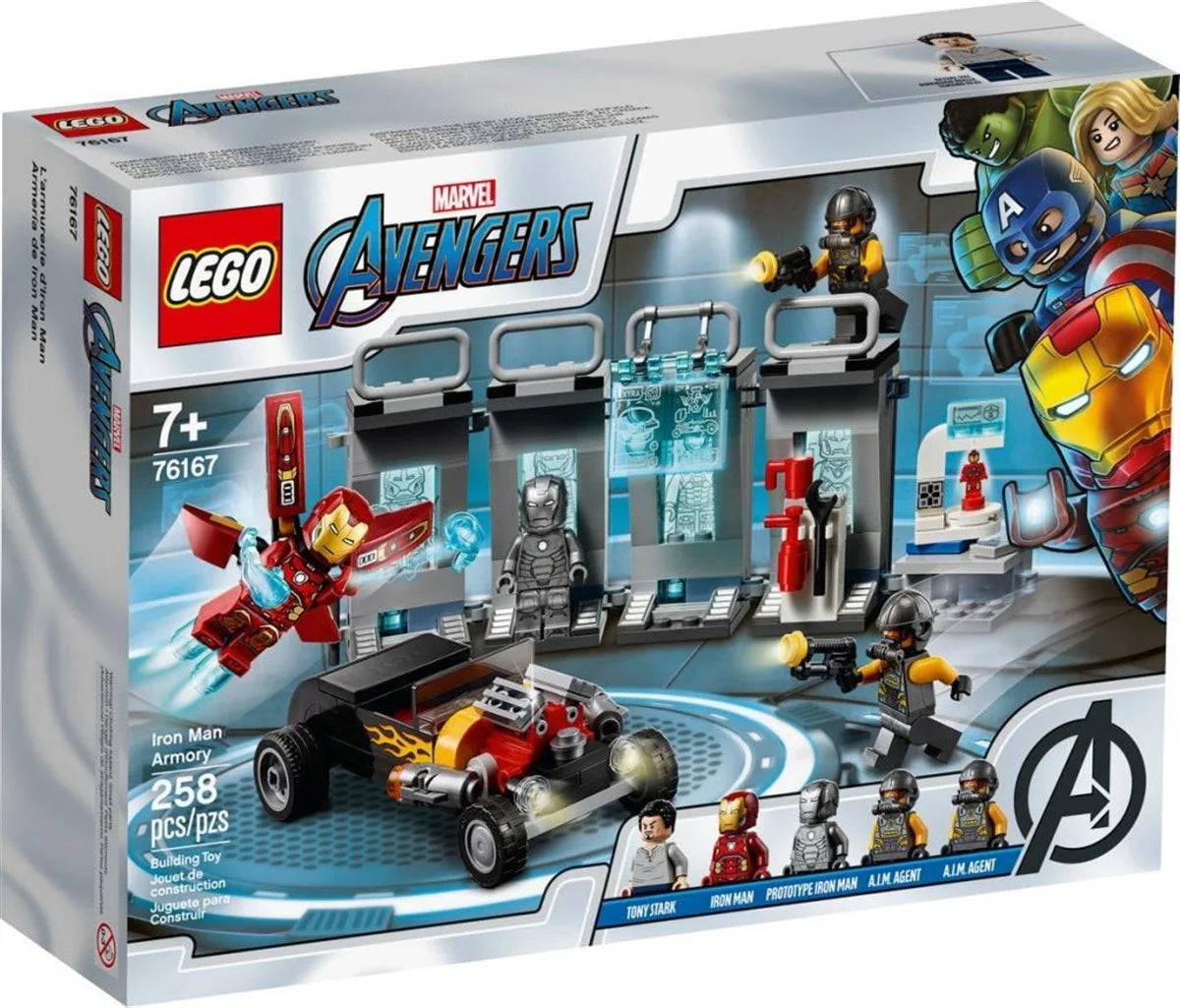 Lego Marvel Super Heroes Iron Man Cephaneliği 76167 | Toysall