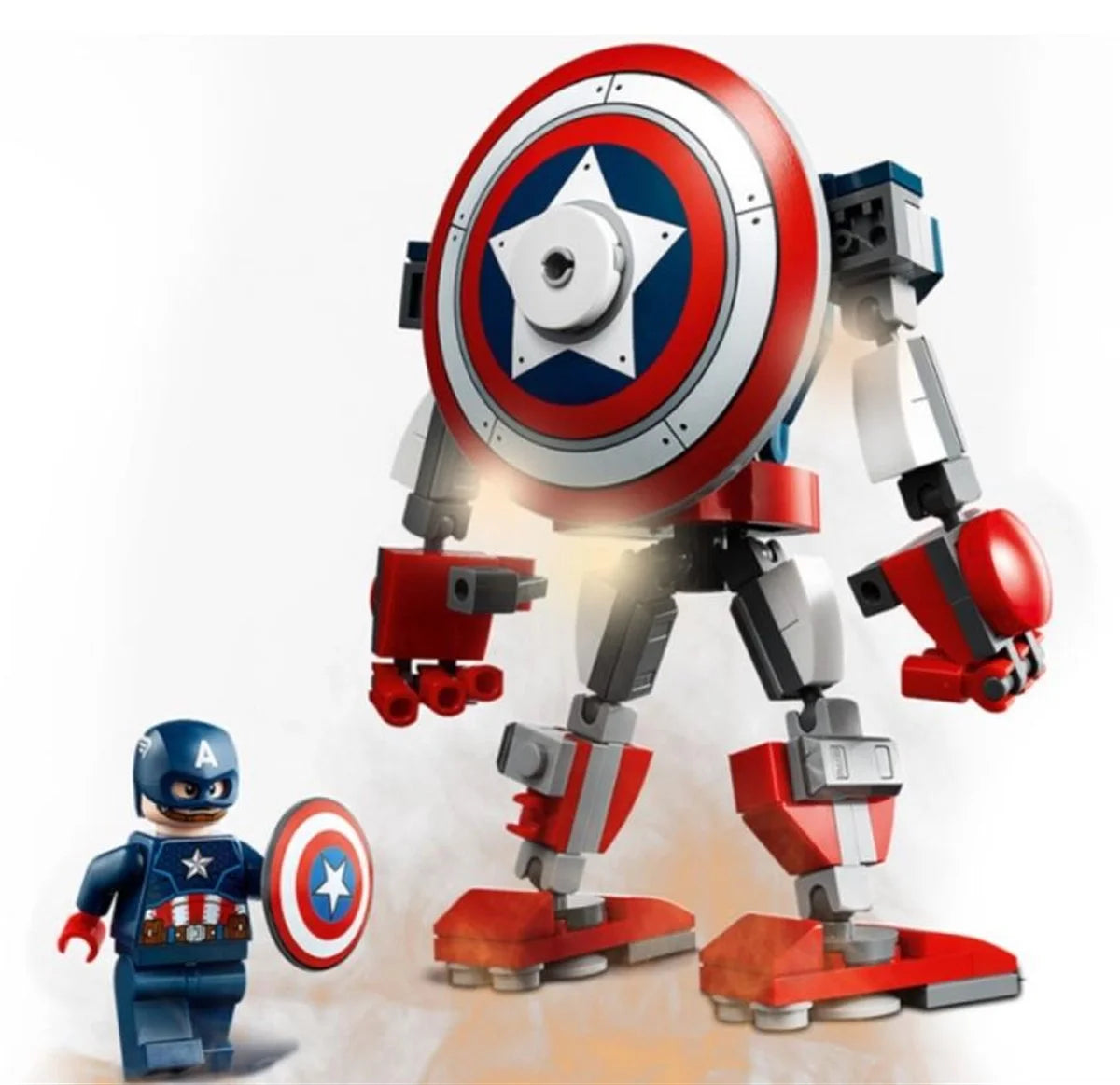 Lego Marvel Super Heroes Kaptan Amerika Robot  Zırhı 76168 | Toysall