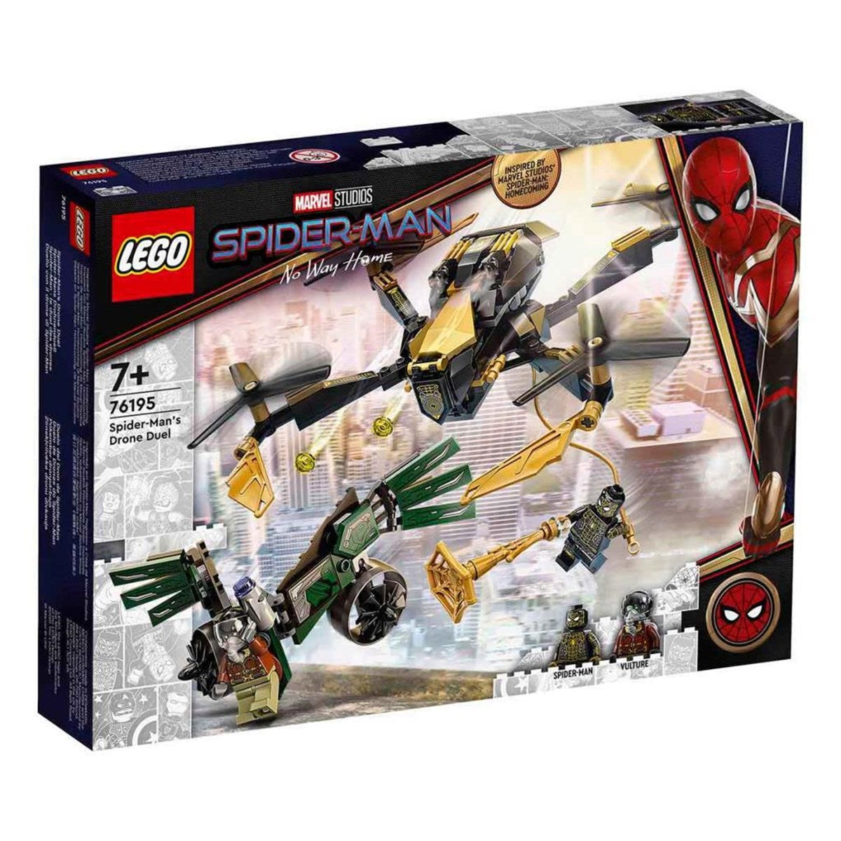Lego Marvel Super Heroes Örümcek Adam'ın Dron Düellosu 76195 | Toysall