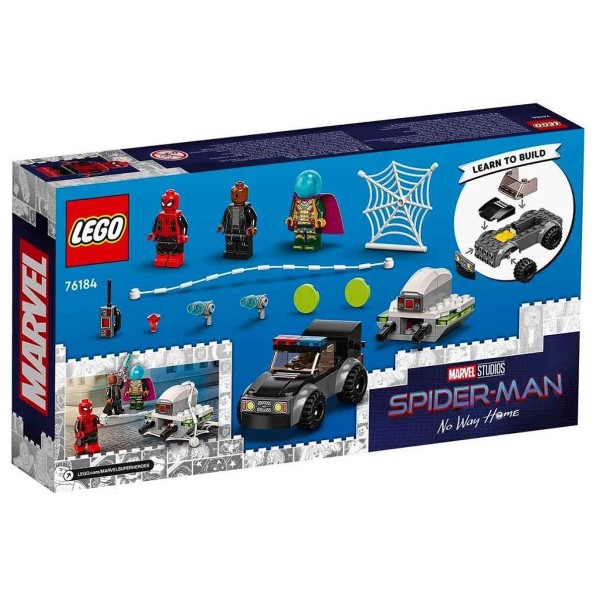 Lego Marvel Super Heroes Örümcek Adam ve Mysterio' 'nun Dron Saldırısı 76184 | Toysall