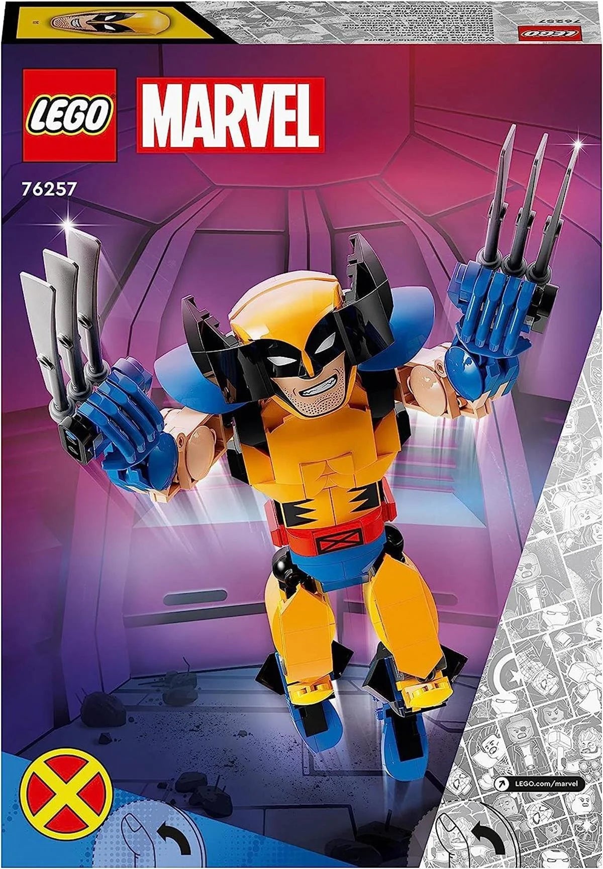 Lego Marvel Wolverine Yapım Figürü 76257 | Toysall