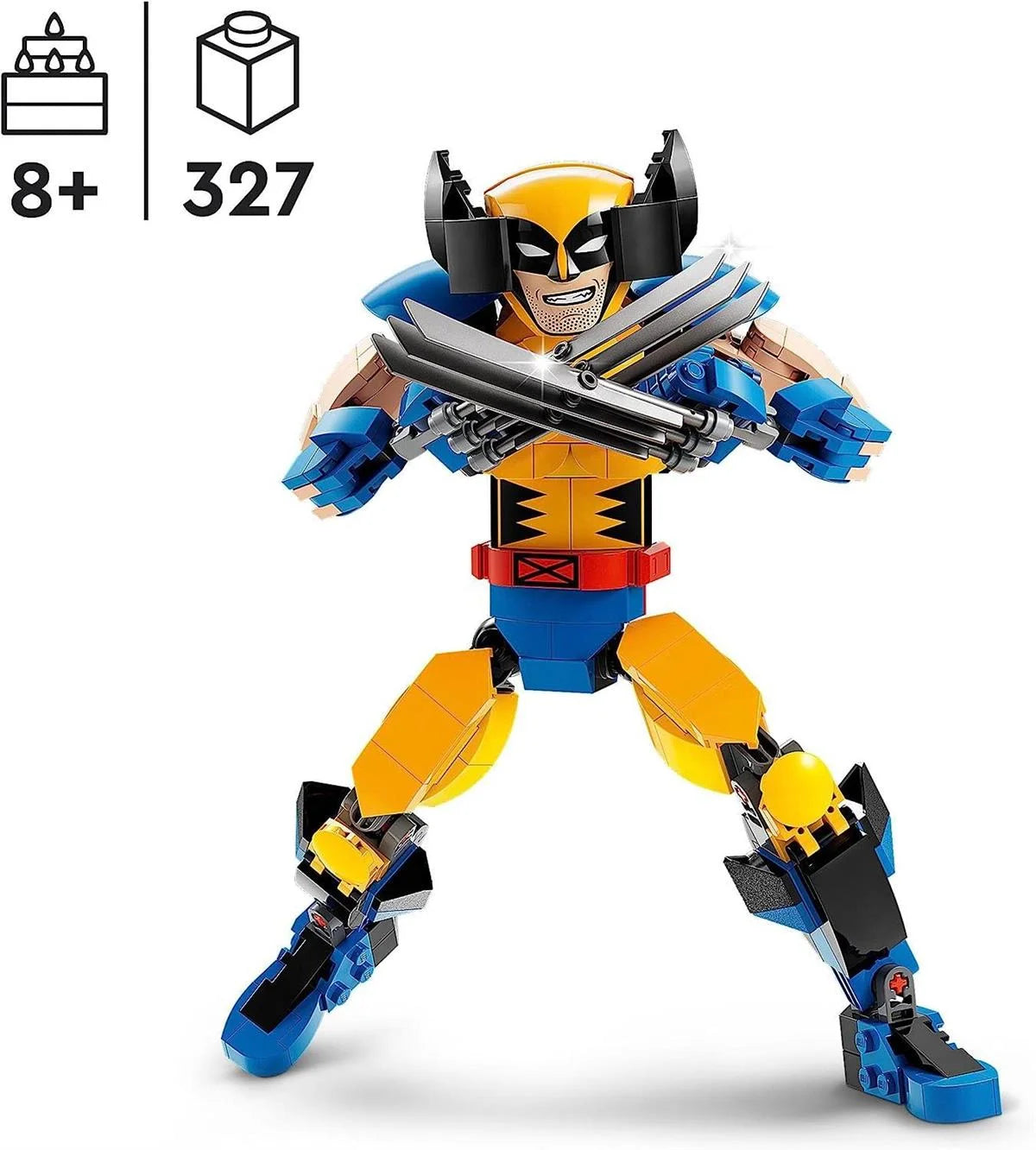 Lego Marvel Wolverine Yapım Figürü 76257 | Toysall