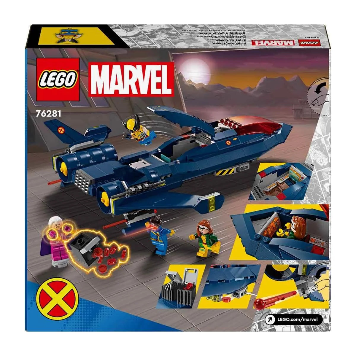 Lego Marvel X-Men X-Jet 76281 | Toysall