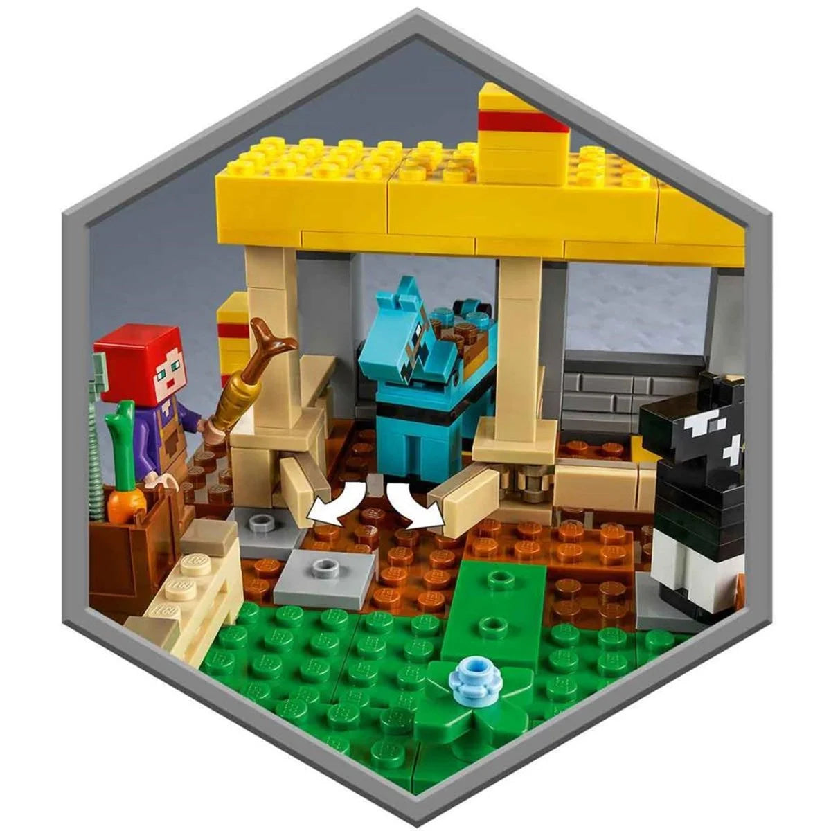 Lego Minecraft At Ahırı 21171 | Toysall