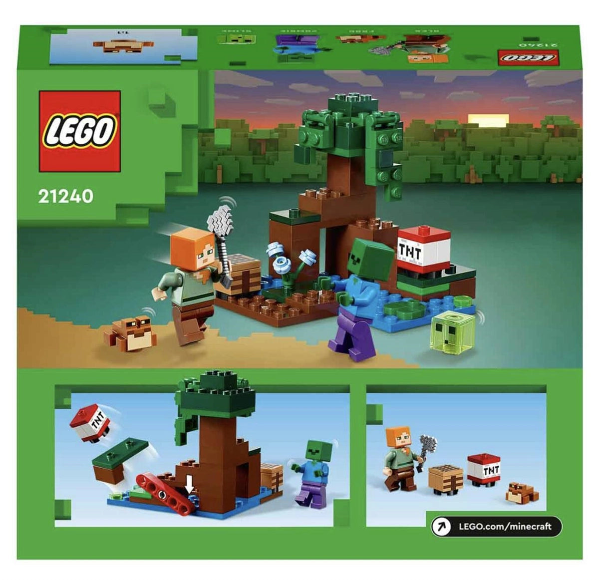 Lego Minecraft Bataklık Macerası 21240 | Toysall