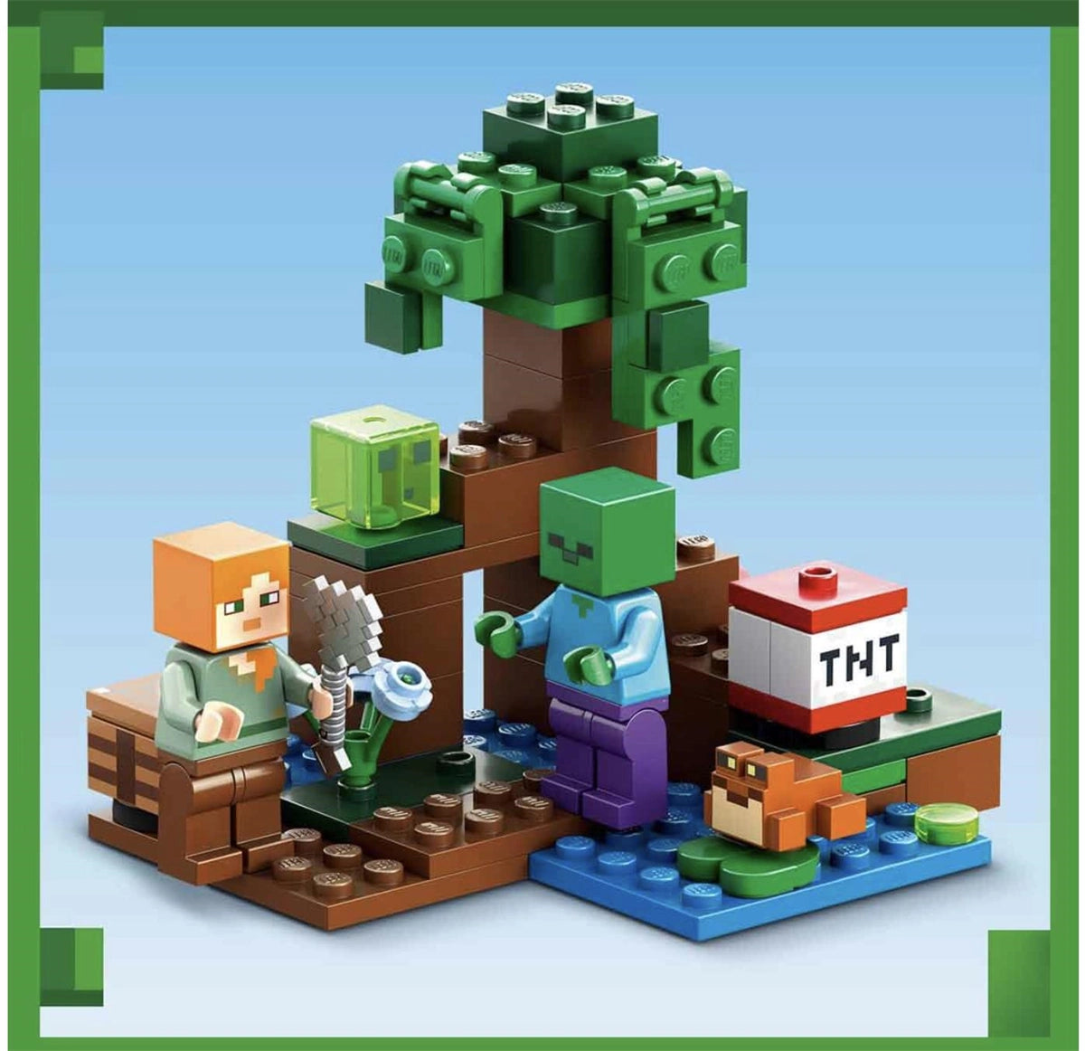 Lego Minecraft Bataklık Macerası 21240 | Toysall