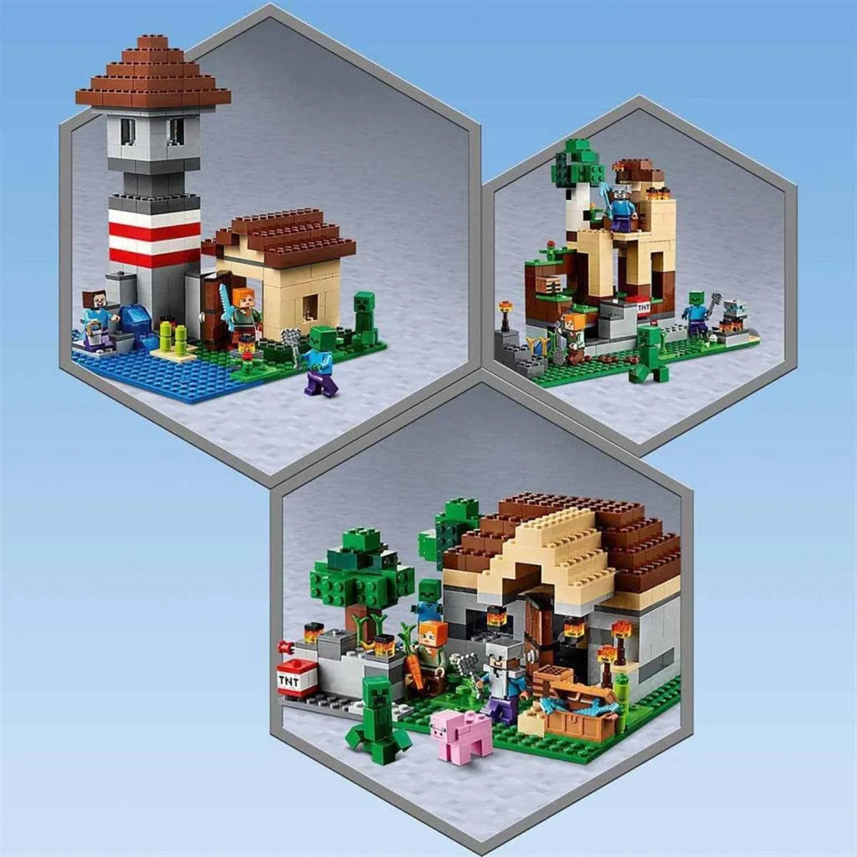 Lego Minecraft Çalışma Kutusu 3.0 21161 | Toysall