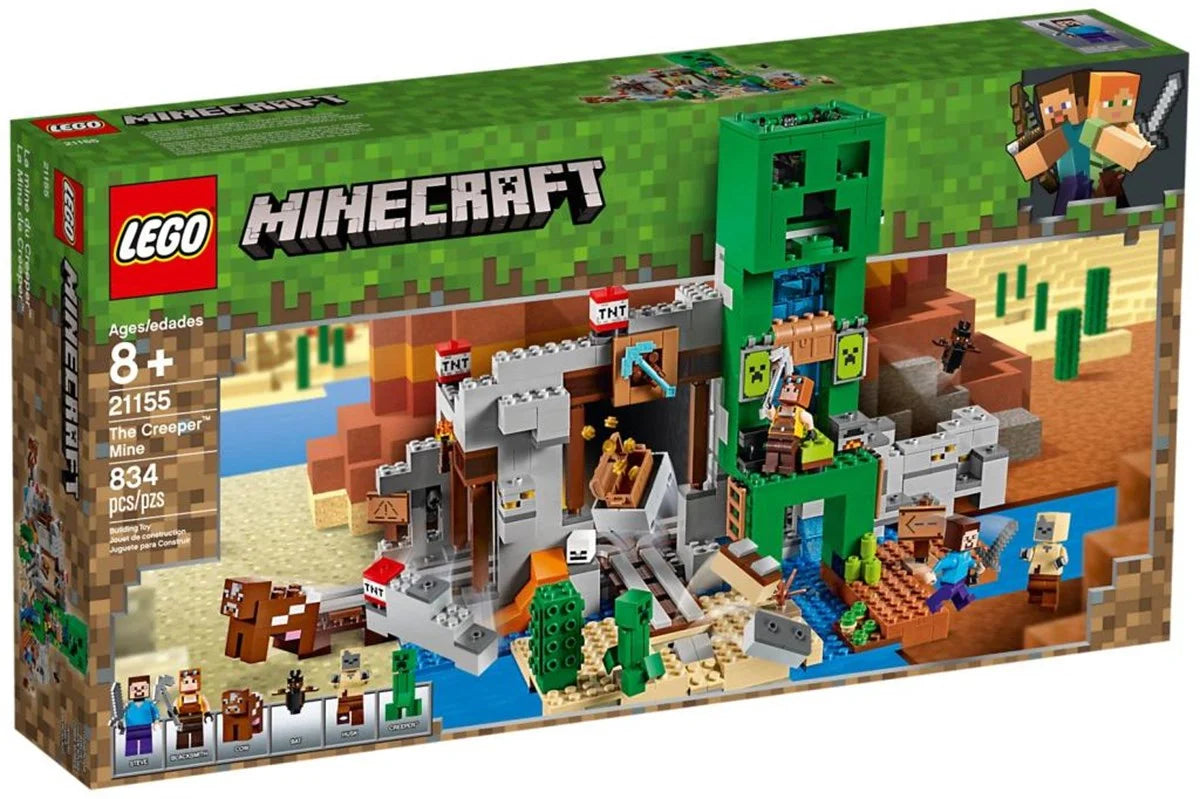 Lego Minecraft Creeper Madeni 21155 | Toysall