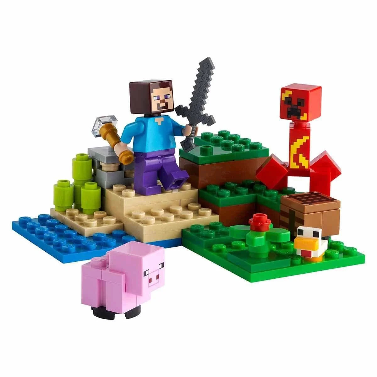 Lego Minecraft Creeper Pususu 21177 | Toysall