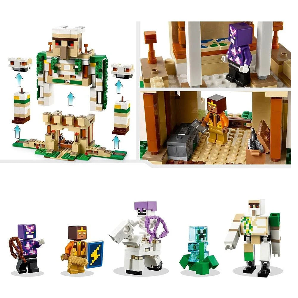 Lego Minecraft Demir Golemi Kalesi 21250 | Toysall