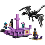 Lego Minecraft Ender Ejderhası ve End Gemisi 21264