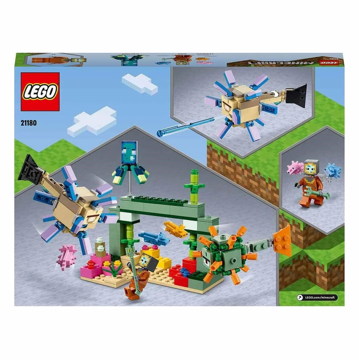 Lego Minecraft Gardiyan Savaşı 21180 | Toysall