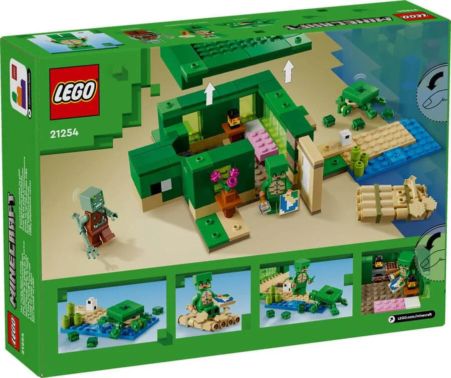 Lego Minecraft Kaplumbağa Plaj Evi 21254 | Toysall