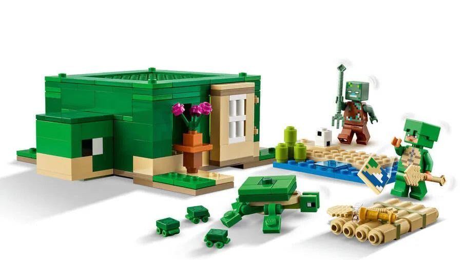 Lego Minecraft Kaplumbağa Plaj Evi 21254 | Toysall