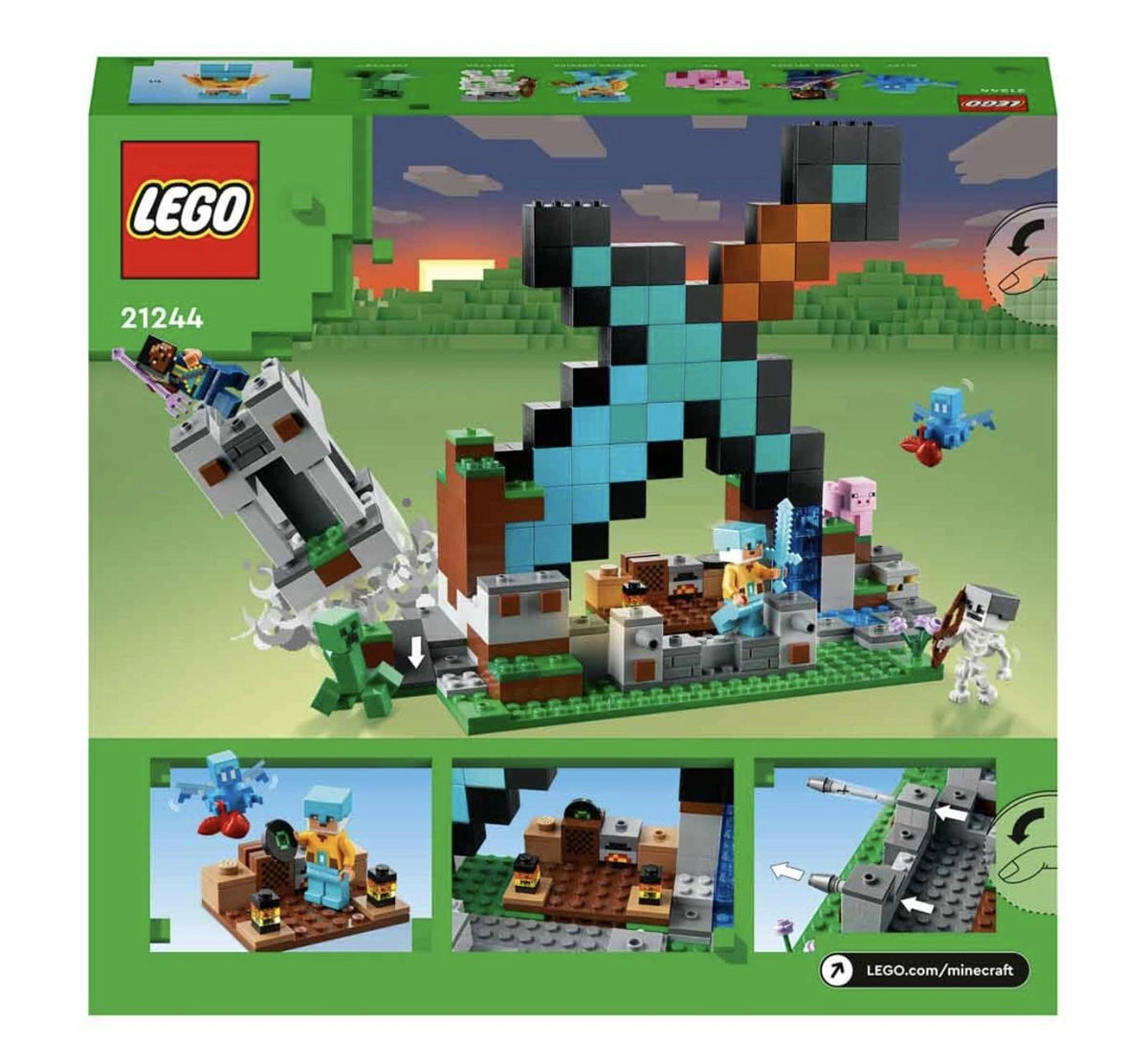 Lego Minecraft Kılıç Üssü 21244 | Toysall