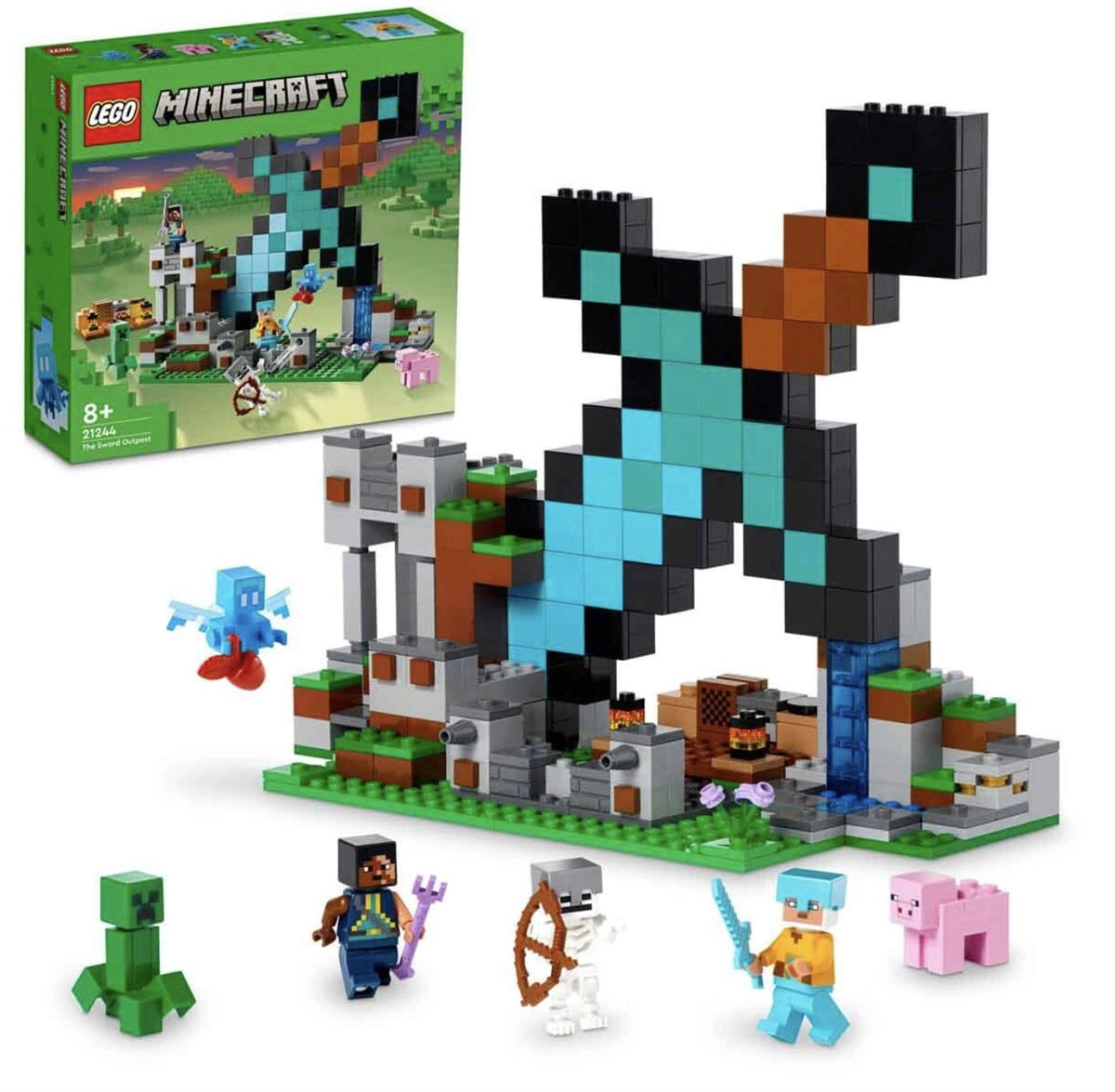 Lego Minecraft Kılıç Üssü 21244 | Toysall