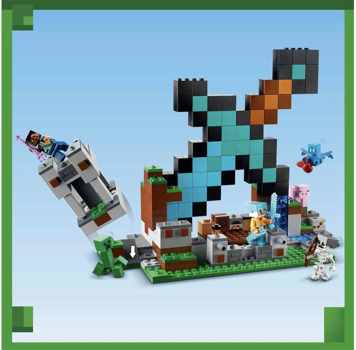 Lego Minecraft Kılıç Üssü 21244 | Toysall