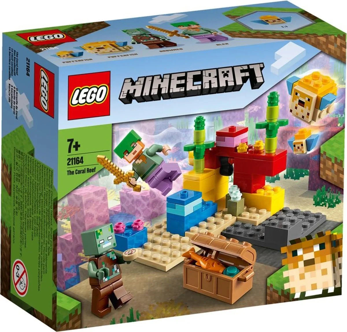 Lego Minecraft Mercan Kayalığı 21164 | Toysall