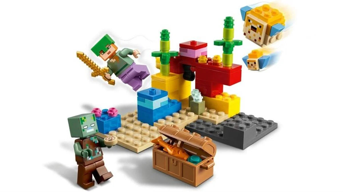 Lego Minecraft Mercan Kayalığı 21164 | Toysall