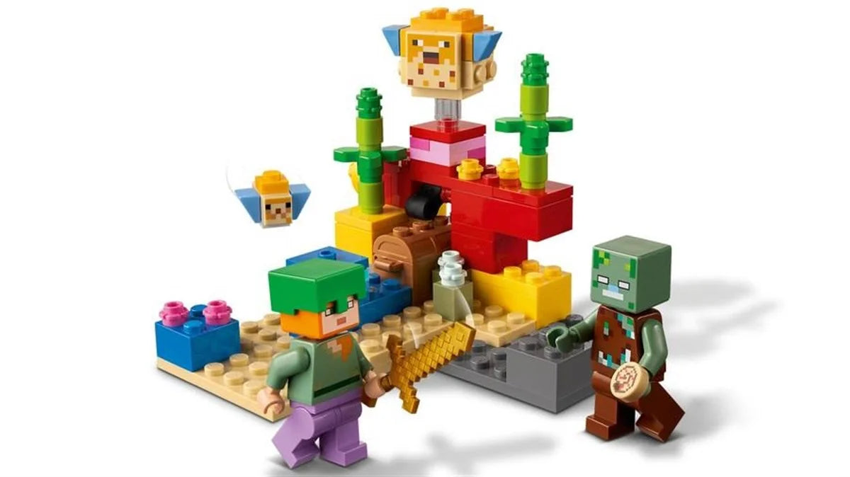 Lego Minecraft Mercan Kayalığı 21164