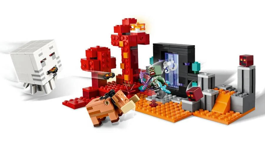 Lego Minecraft Nether Geçidi Pususu 21255 | Toysall