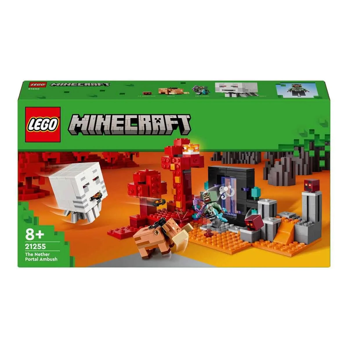 Lego Minecraft Nether Geçidi Pususu 21255 | Toysall