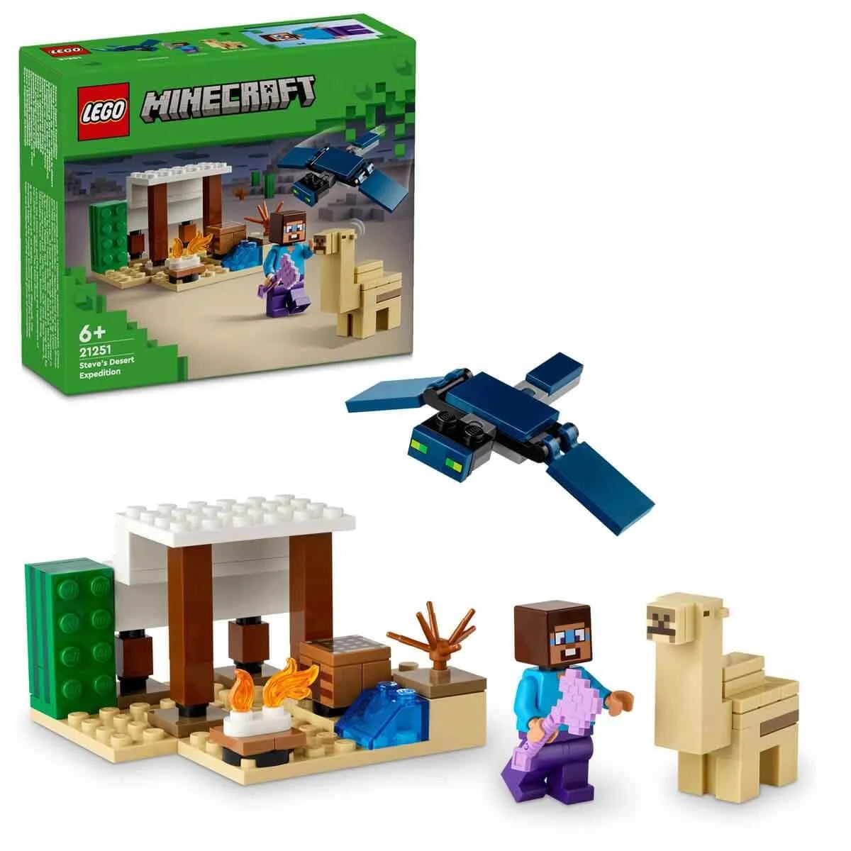 Lego Minecraft Steve'in Çöl Keşfi 21251 | Toysall