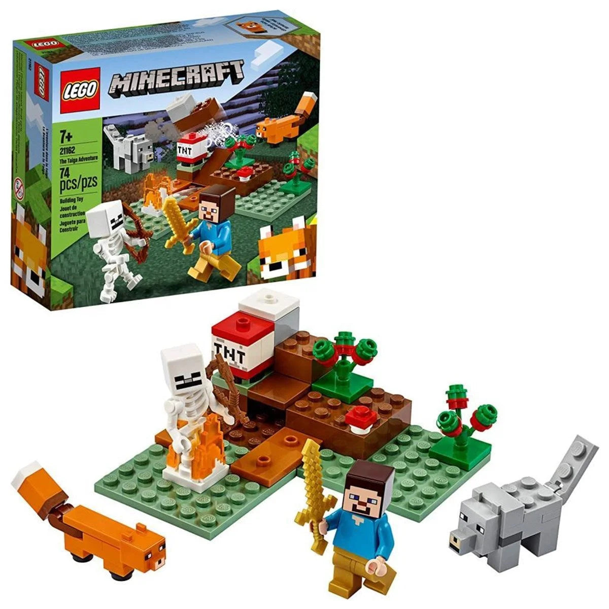 Lego Minecraft Taiga Macerası 21162