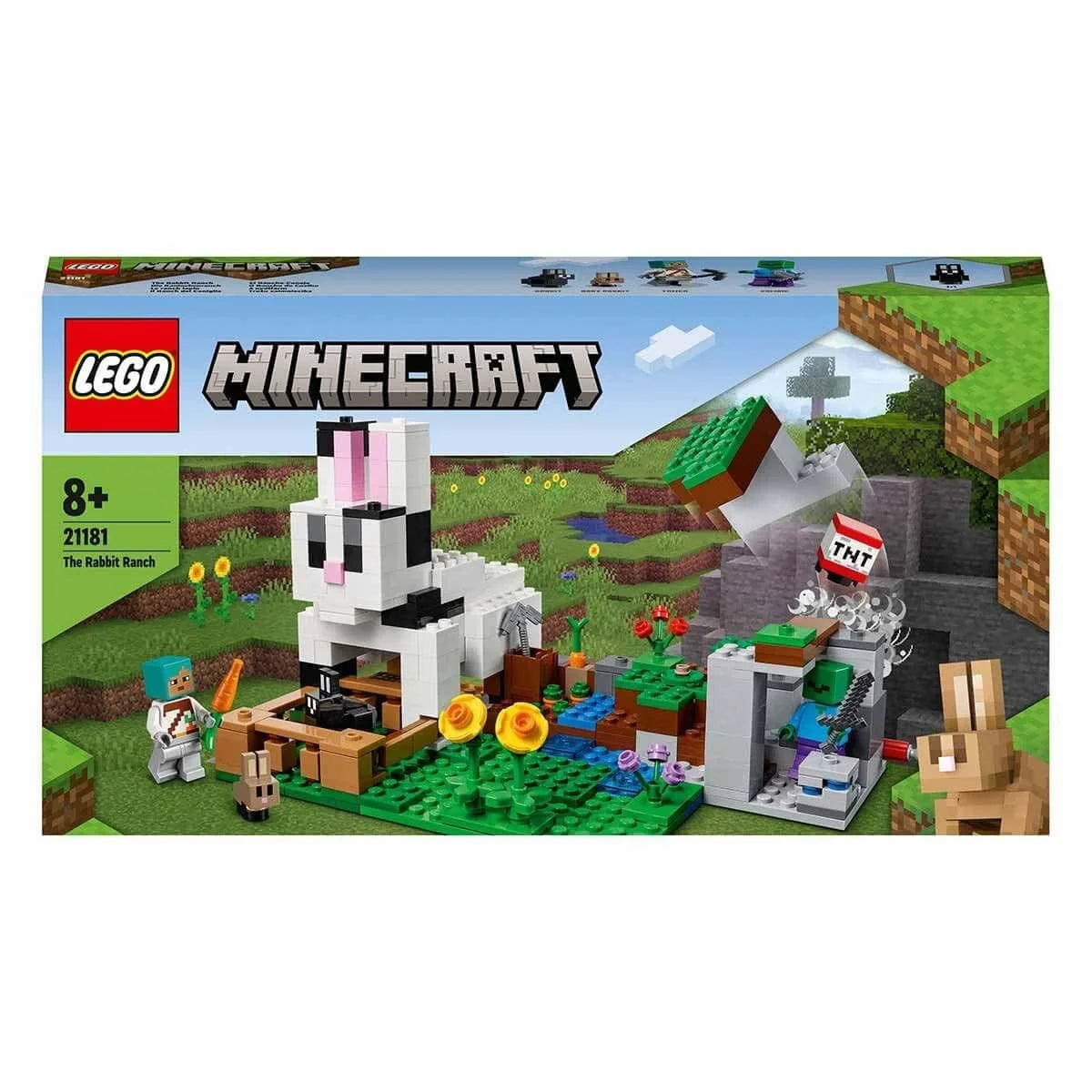 Lego Minecraft Tavşan Çiftliği 21181 | Toysall