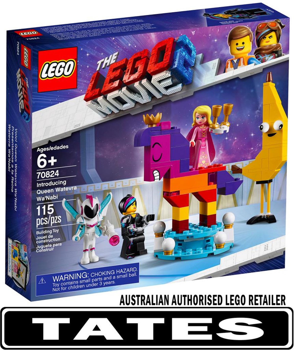 Lego Movie 2 Kraliçe Watevra Wa'Nabi Karşınızda 70824 | Toysall
