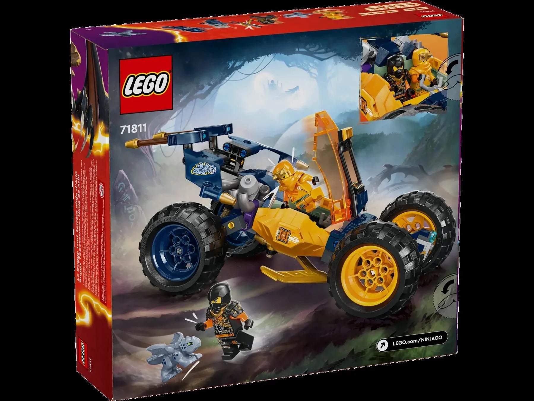 Lego Ninjago Arin’in Ninja Arazi Buggy Arabası 71811 | Toysall