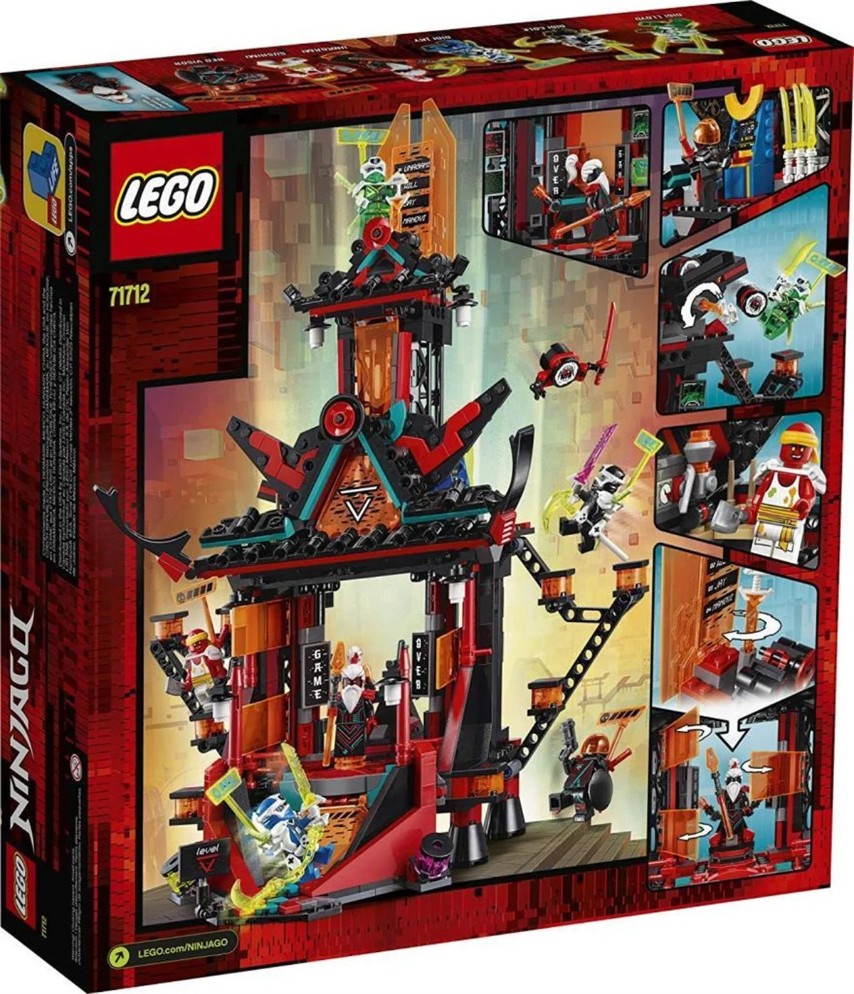 Lego Ninjago Delilik Tapınağı 71712 | Toysall