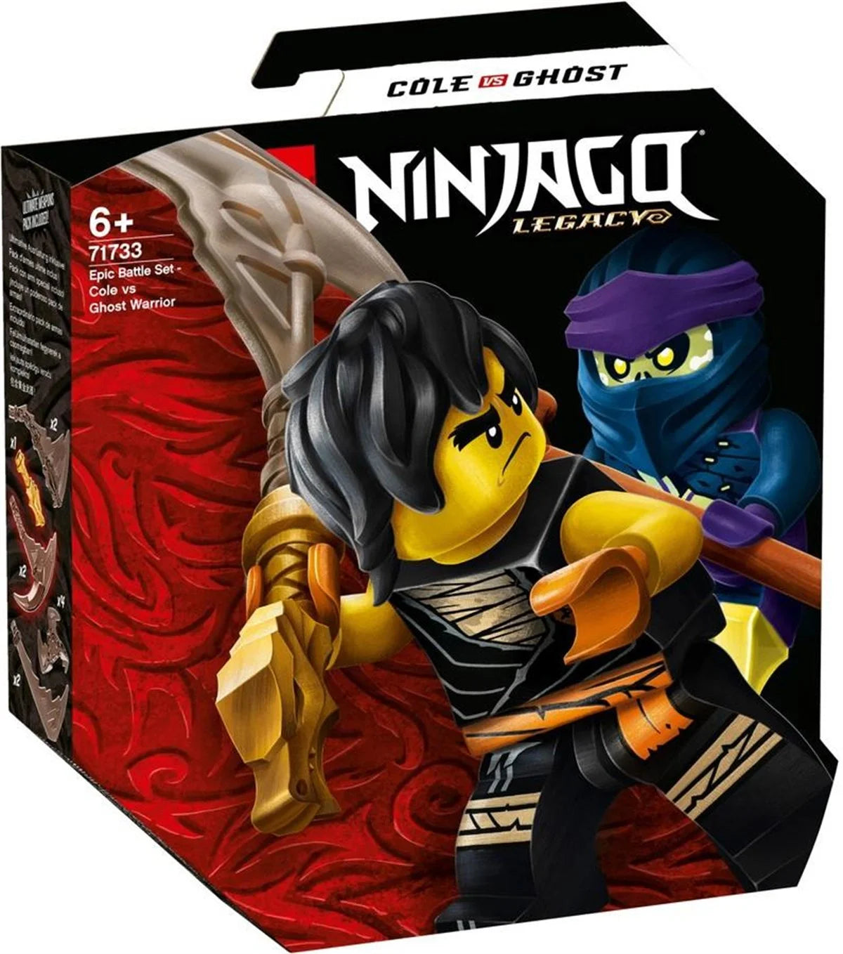 Lego Ninjago Efsanevi Savaş Seti Cole ile Hayalet Savaşçı 71733 | Toysall