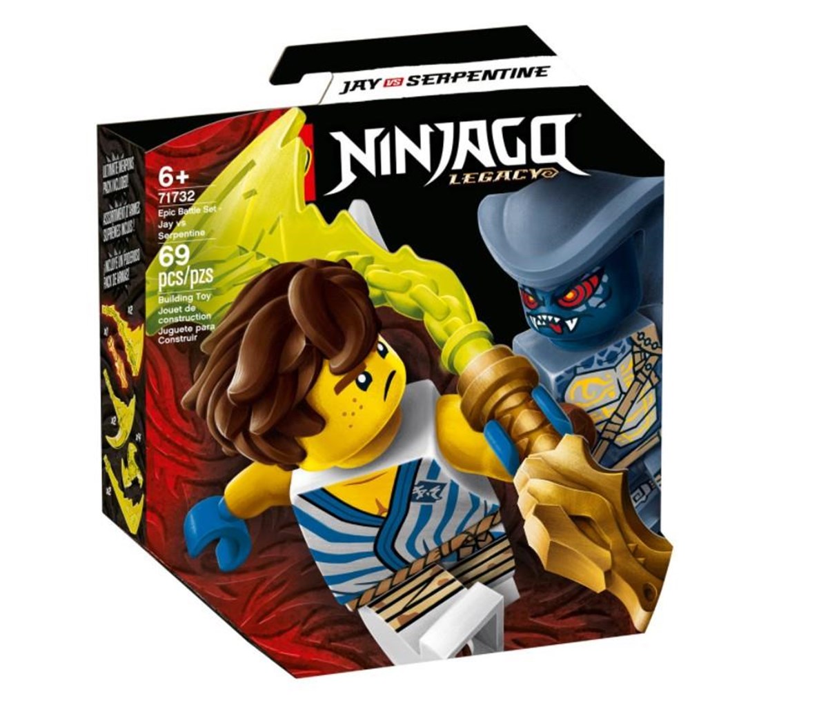 Lego Ninjago Efsanevi Savaş Seti Jay ile Serpentine 71732 | Toysall