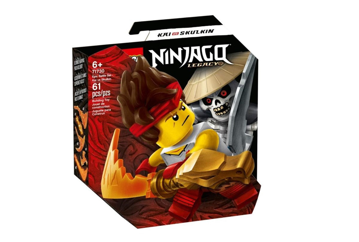 Lego Ninjago Efsanevi Savaş Seti Kai ile Skulkin 71730 | Toysall