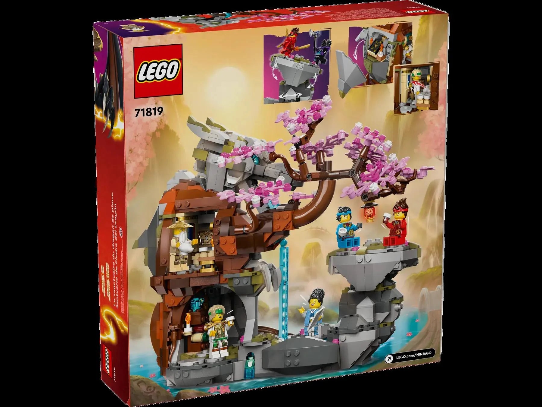 Lego Ninjago Ejderha Taşı Tapınağı 71819 | Toysall