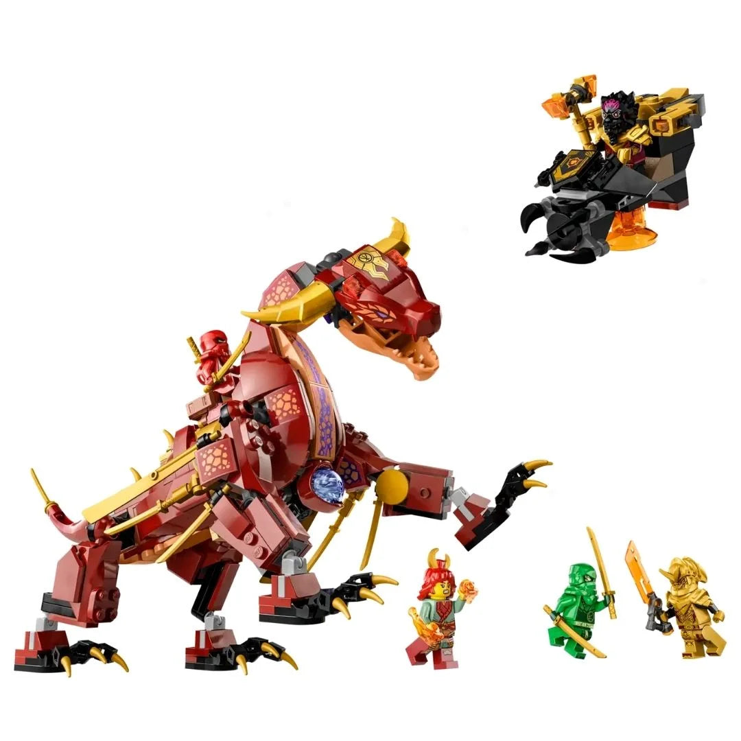 Lego Ninjago Heatwave Dönüşen Lav Ejderhası 71793 | Toysall