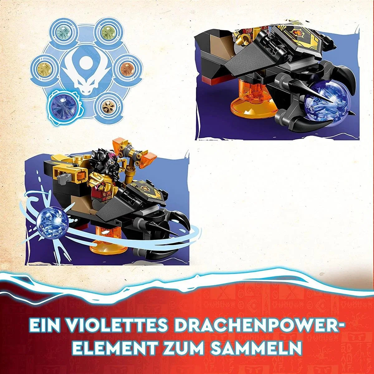 Lego Ninjago Heatwave Dönüşen Lav Ejderhası 71793 | Toysall