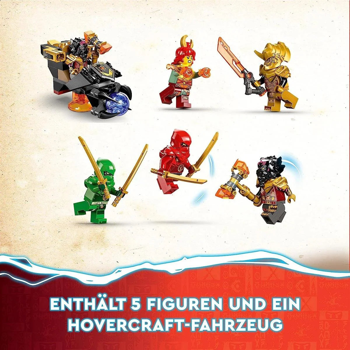 Lego Ninjago Heatwave Dönüşen Lav Ejderhası 71793 | Toysall