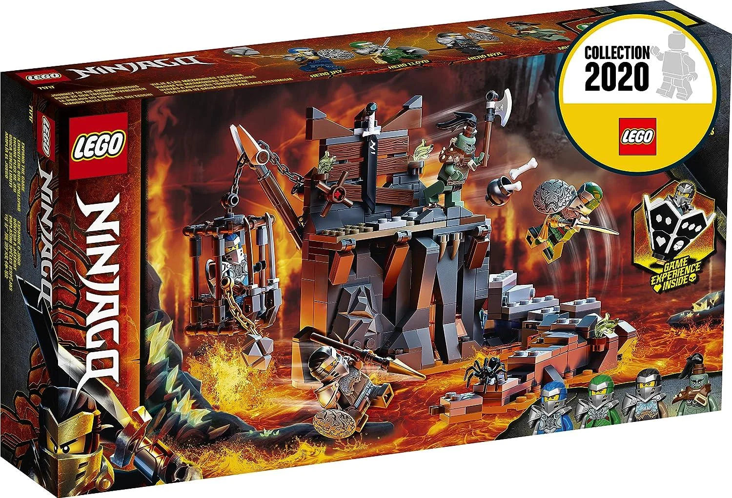 Lego Ninjago Kafatası Zindanlarına Yolculuk 71717 | Toysall